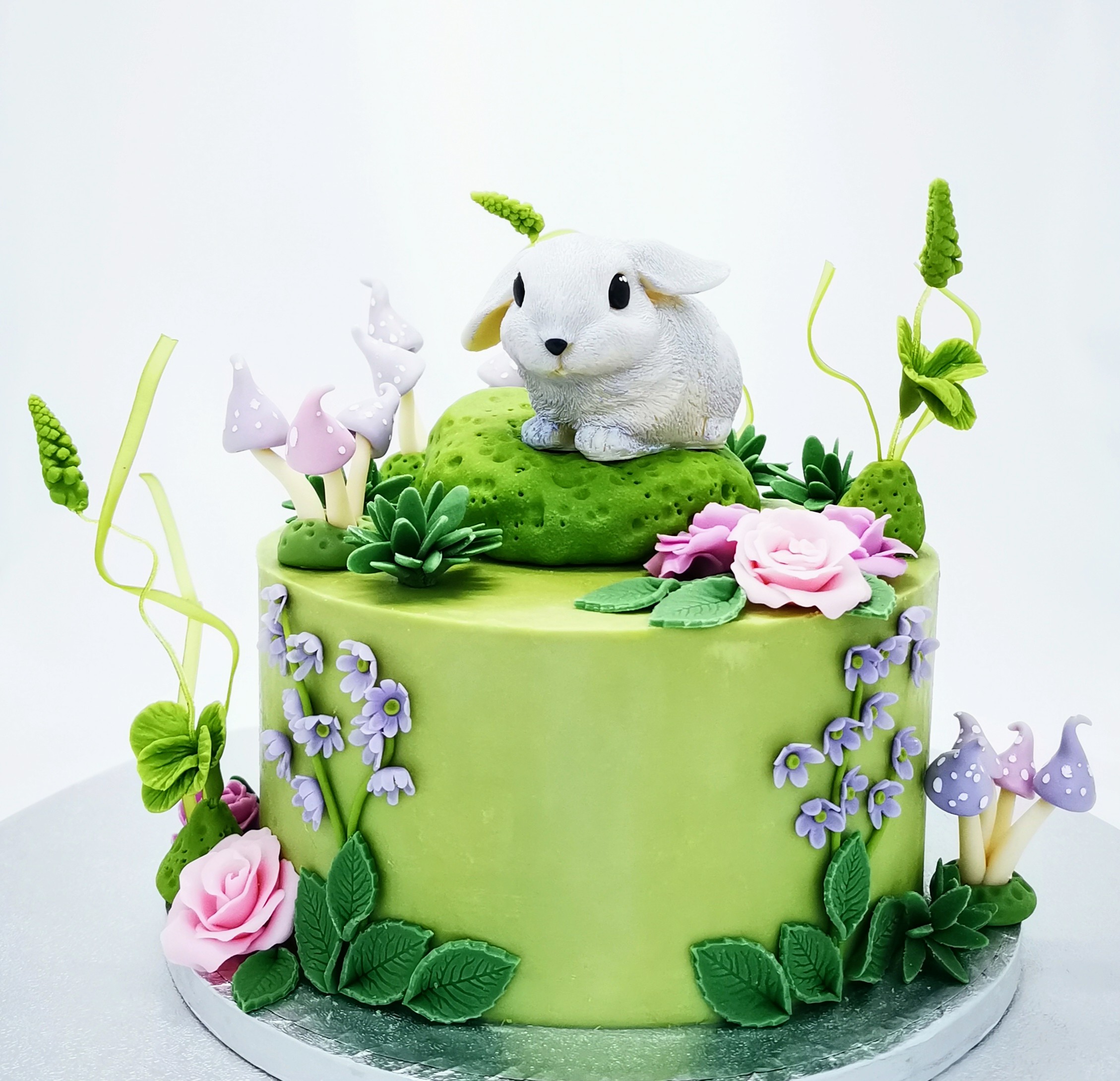Gâteau lapin pour les 2 ans - Mes gâteaux Délices déco